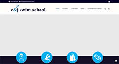 Desktop Screenshot of cjswimschool.com